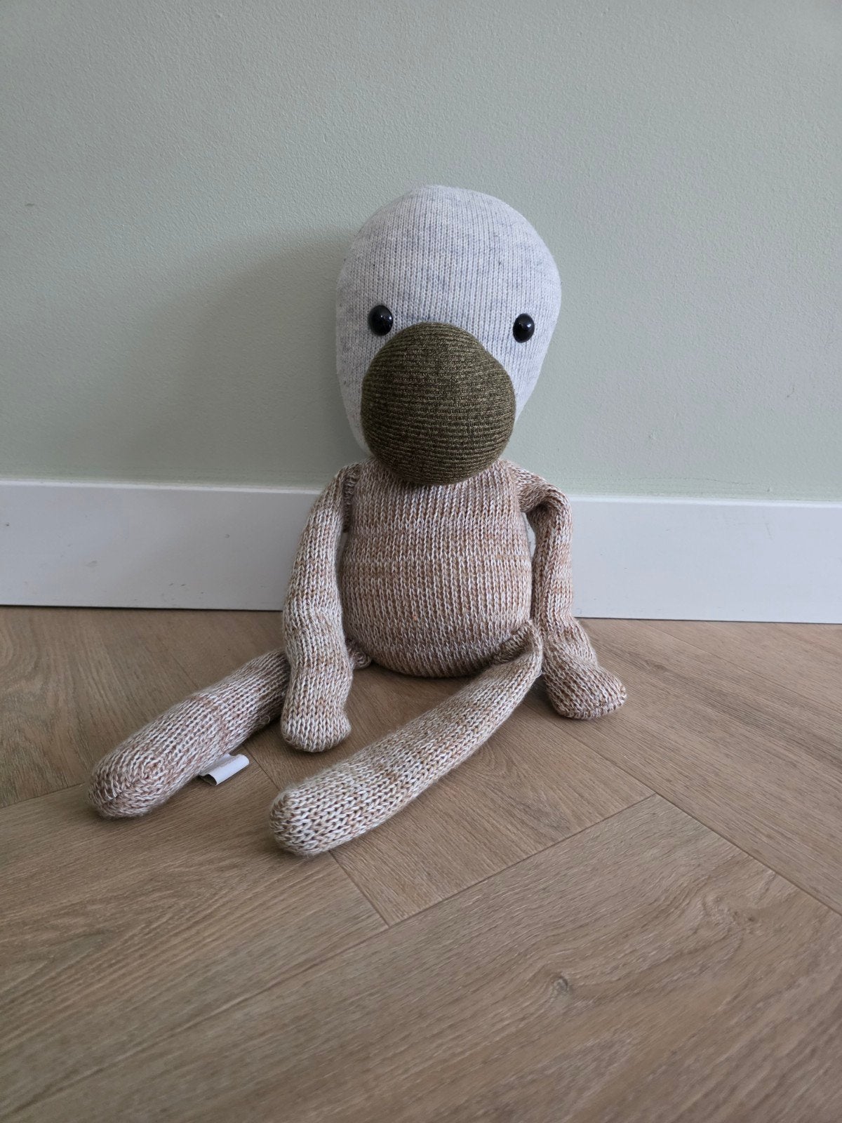 Artis de partis gebreide knuffel met grote neus, Overige merken, Overige typen, Ophalen of Verzenden, Zo goed als nieuw