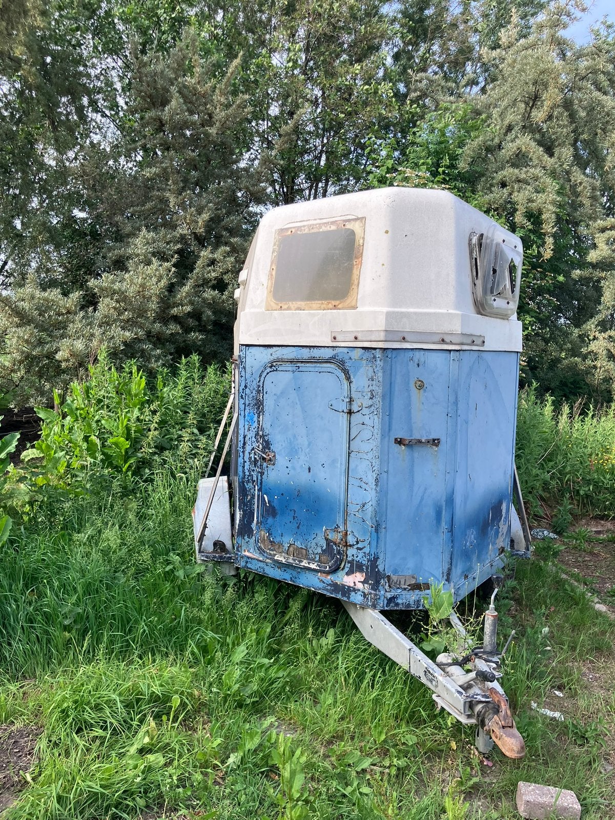 Paarden / vee trailer 2 schaar ploeg, Ophalen, Grondbewerking
