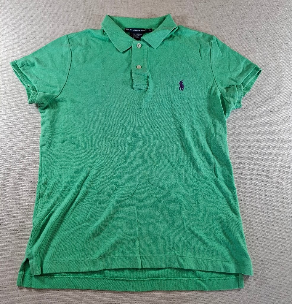 Polo Ralph Lauren Polo shirt maat L Groen, Maat 52/54 (L), Verzenden, Ralph Lauren, Zo goed als nieuw
