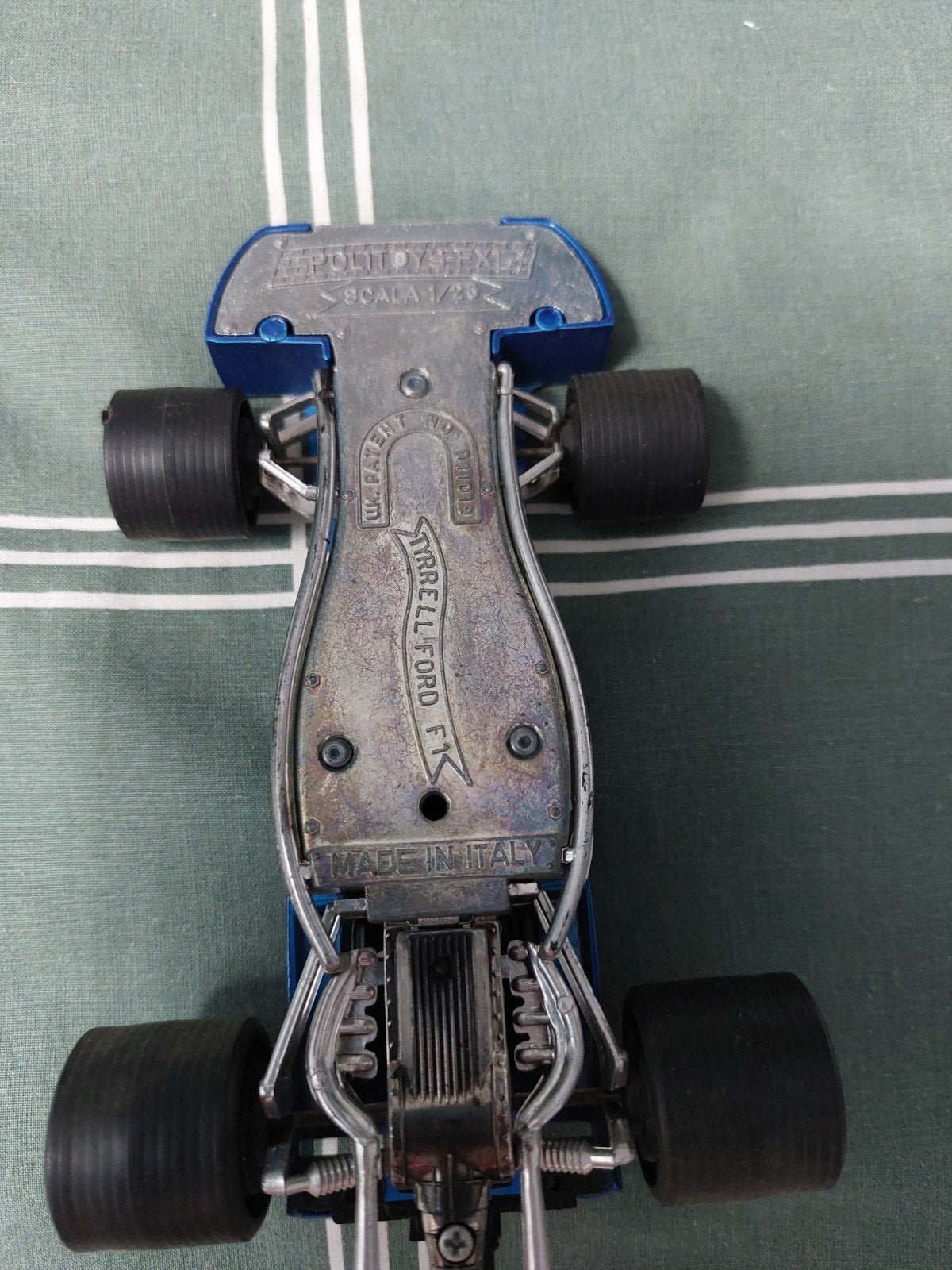 Vintage Tyrrell-Ford F1 modelauto - Made in Italy, Ophalen of Verzenden, Gebruikt