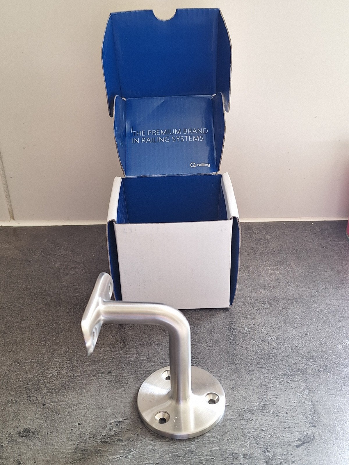 Leuninghouder RVS 304 - Q-railing, Ophalen of Verzenden, Nieuw, Rvs, Overige typen