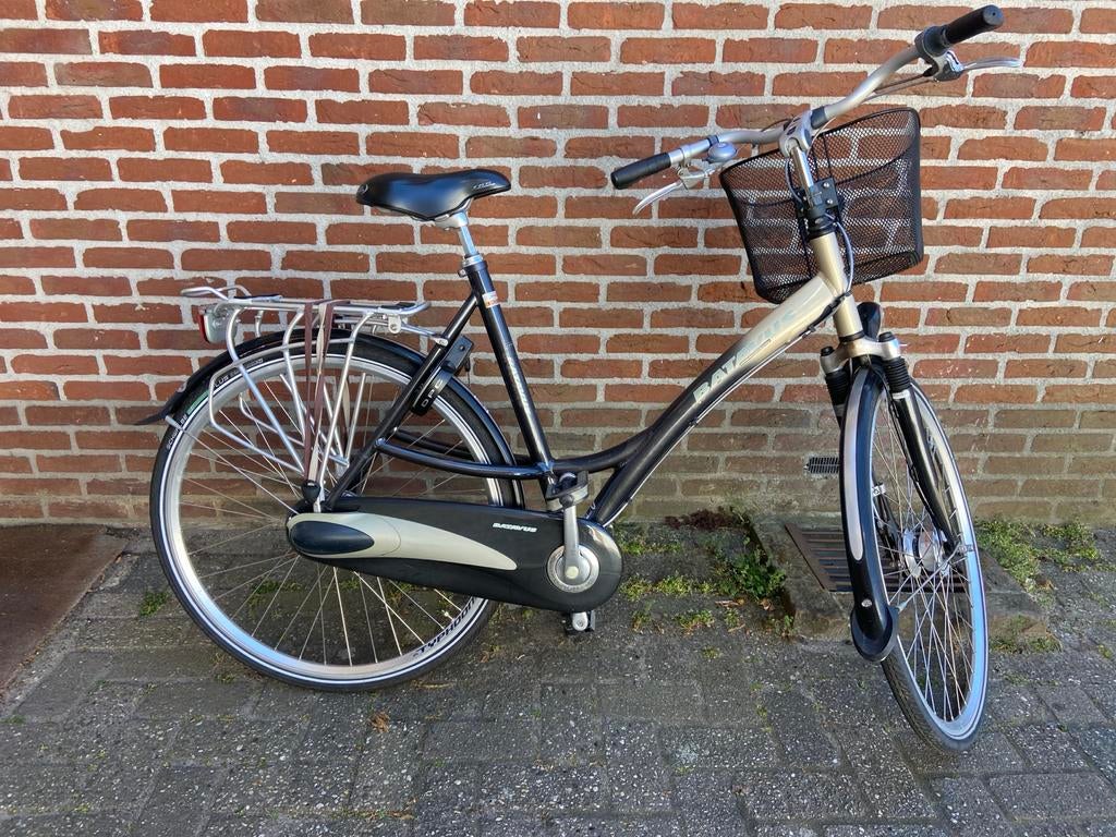 Batavus Damesfiets met Mandje - Goede Staat, Fietsen en Brommers, Fietsen | Dames | Damesfietsen, Ophalen, Velgrem, Batavus, 56 cm of meer