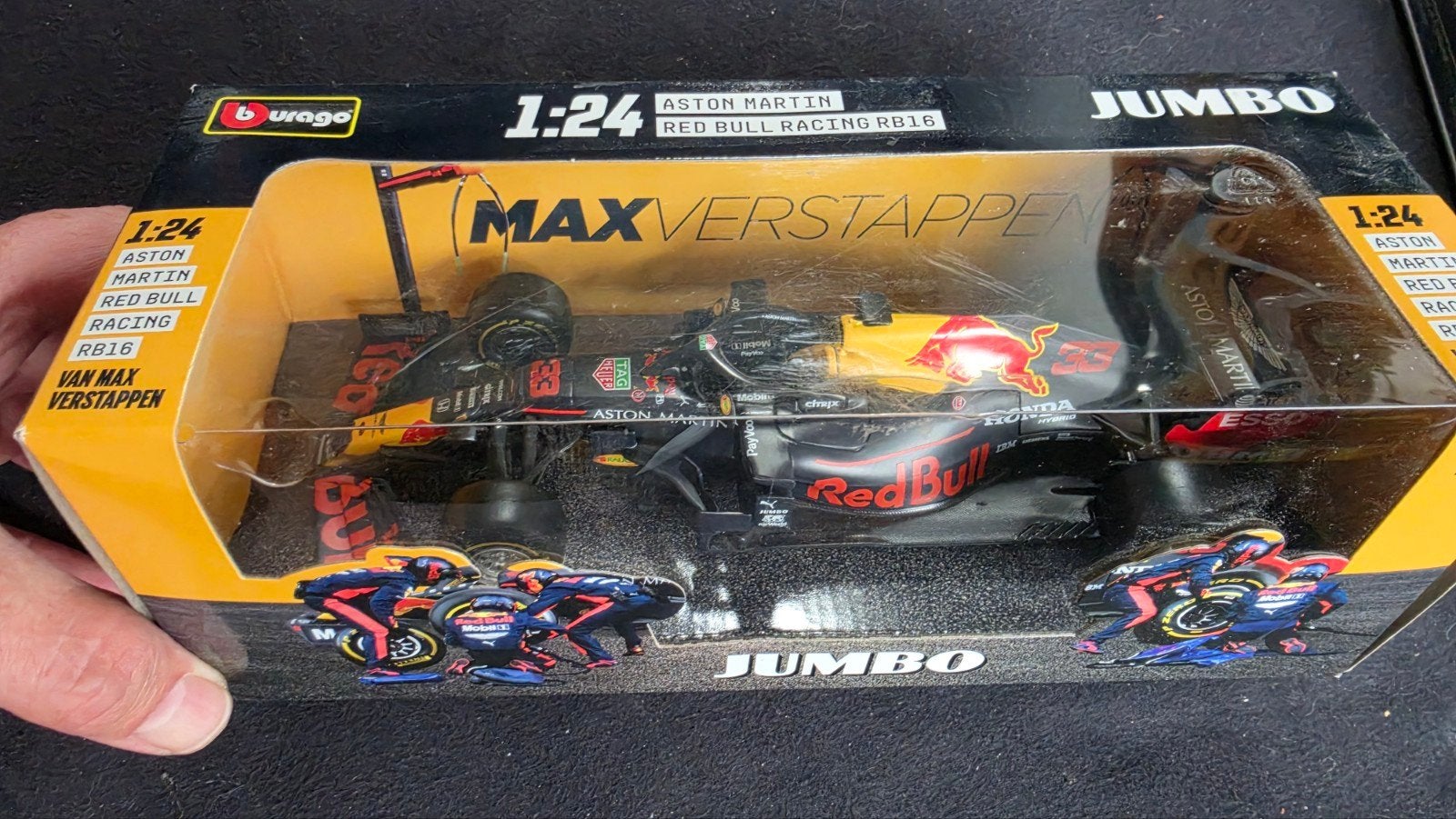 Max Verstappen Red Bull Racing RB16 2020 schaalmodel 1:24, Ophalen of Verzenden, Nieuw, Auto, Overige merken