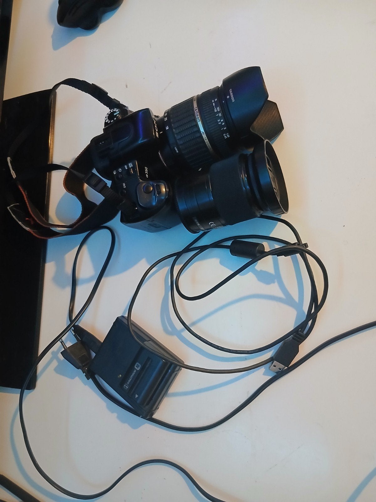 Sony a350 camera, Audio, Tv en Foto, Fotocamera's Digitaal, Zo goed als nieuw, Overige typen, Sony, 8 keer of meer, Ophalen
