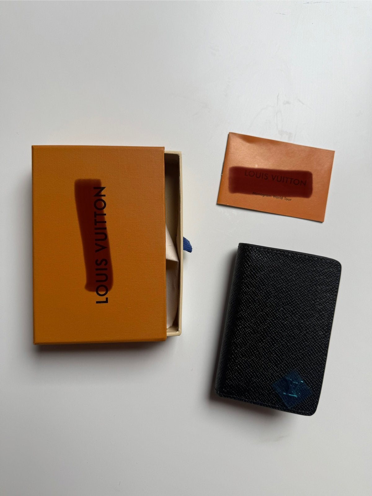 Pocket Organizer Cardholder Wallet Eclipse Black, Ophalen of Verzenden, Zwart, Leer