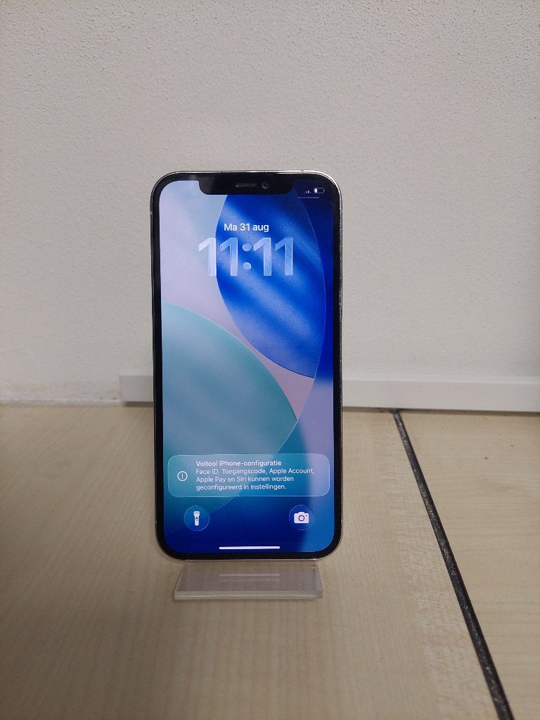 Apple iPhone 12 Pro 128GB silver 2e hands - 100%, Apple, Hollyhill Industrial Estate, Hollyhill, Zo goed als nieuw, Zonder simlock