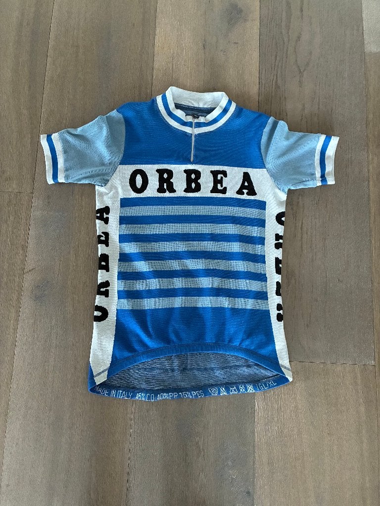 ORBEA wielershirt RETRO (maat L), Fietsen en Brommers, Fietsaccessoires | Fietskleding, Dames, Ophalen of Verzenden, Zo goed als nieuw
