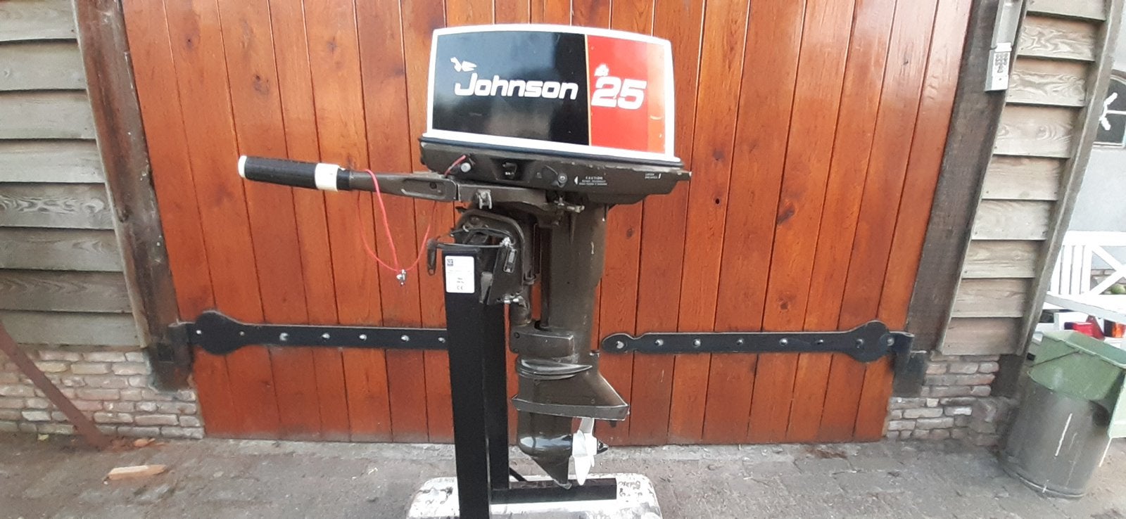 Johnson 25 pk kortstaart, Ophalen of Verzenden, Zo goed als nieuw, Motor en Techniek