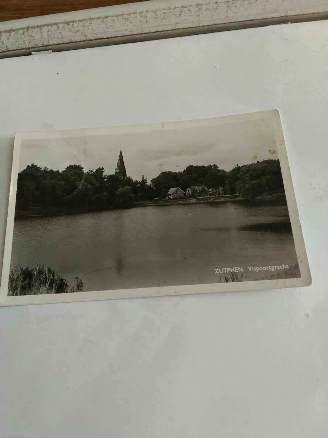 ZUTPHEN. VISPOORTGRACHT  1951, Ophalen of Verzenden, 1940 tot 1960, Gelderland
