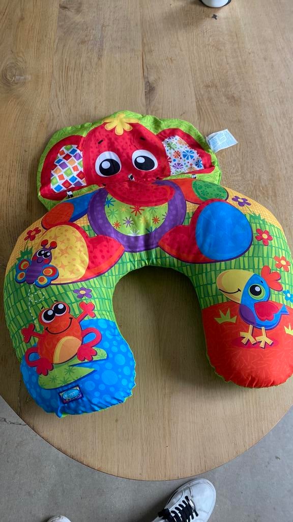Playgro nekkussen de eerste oefeningen om de nek te trainen, Ophalen of Verzenden, Zo goed als nieuw, Overige typen