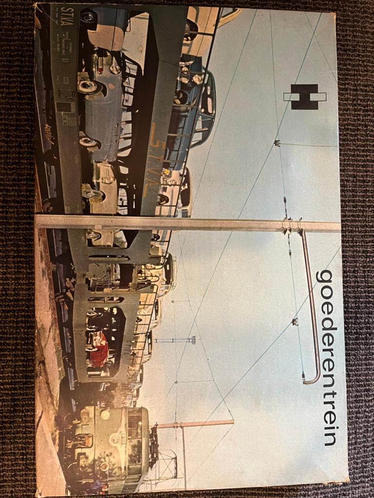 HO trein van Hema. Ongeveer 50 jaar oud., Overige merken, Gelijkstroom, Ophalen of Verzenden, Gebruikt