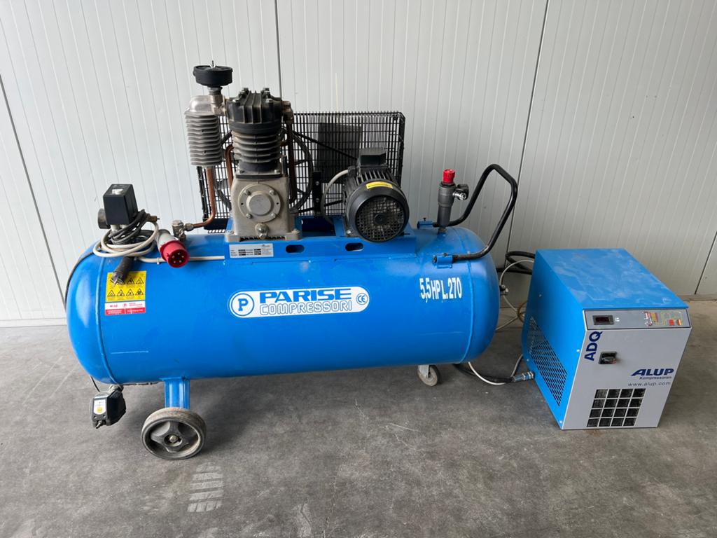 Compressor, Doe-het-zelf en Verbouw, Compressors, Ophalen, Z, Gebruikt, Parise