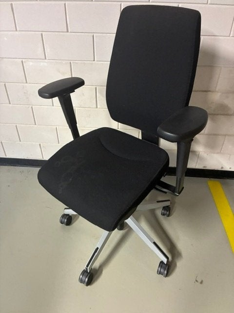 Partij Giroflex 68 bureaustoelen 14 stuks, Ophalen, Gebruikt, -, Zwart