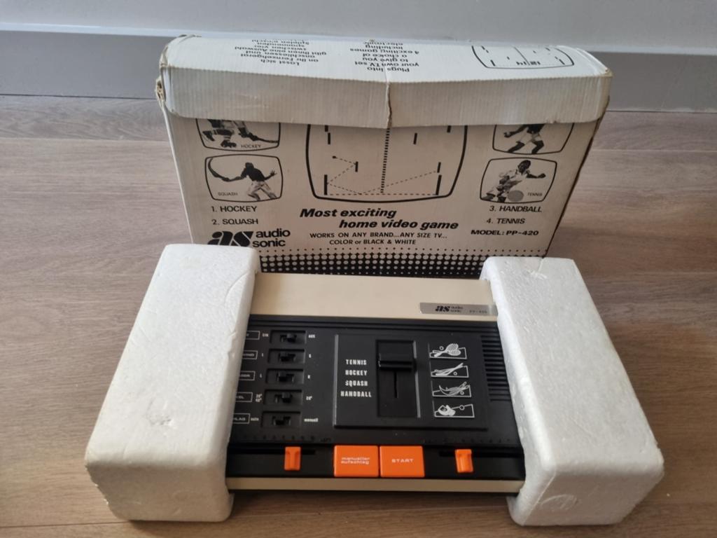 Audio Sonic Home Video Game (Model PP-420) spelcomputer, Spelcomputers en Games, Spelcomputers | Overige, Ophalen of Verzenden