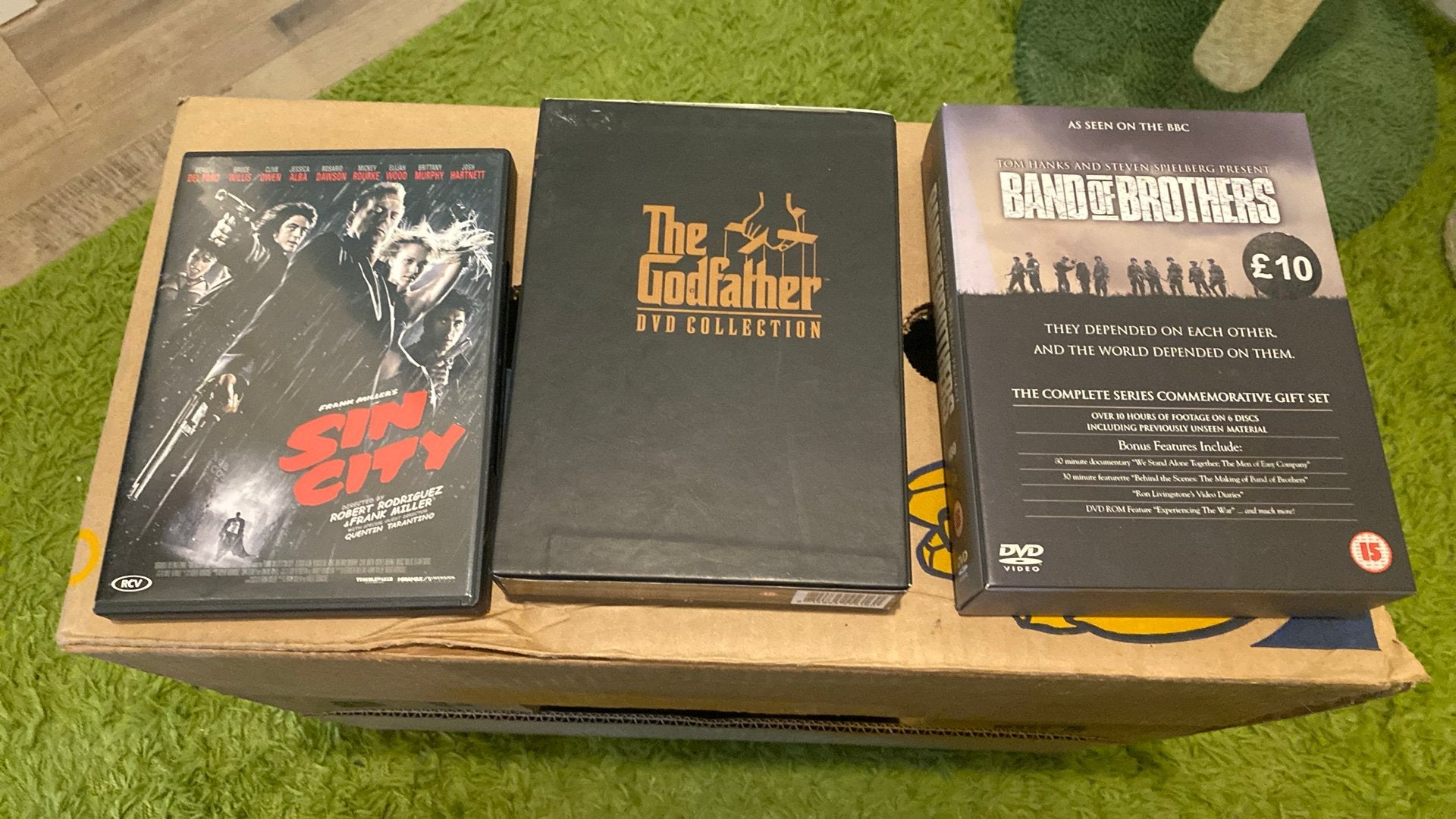 Films band of brothers godfather sincity en pc games ruilen, Ophalen, Zo goed als nieuw, Overige typen