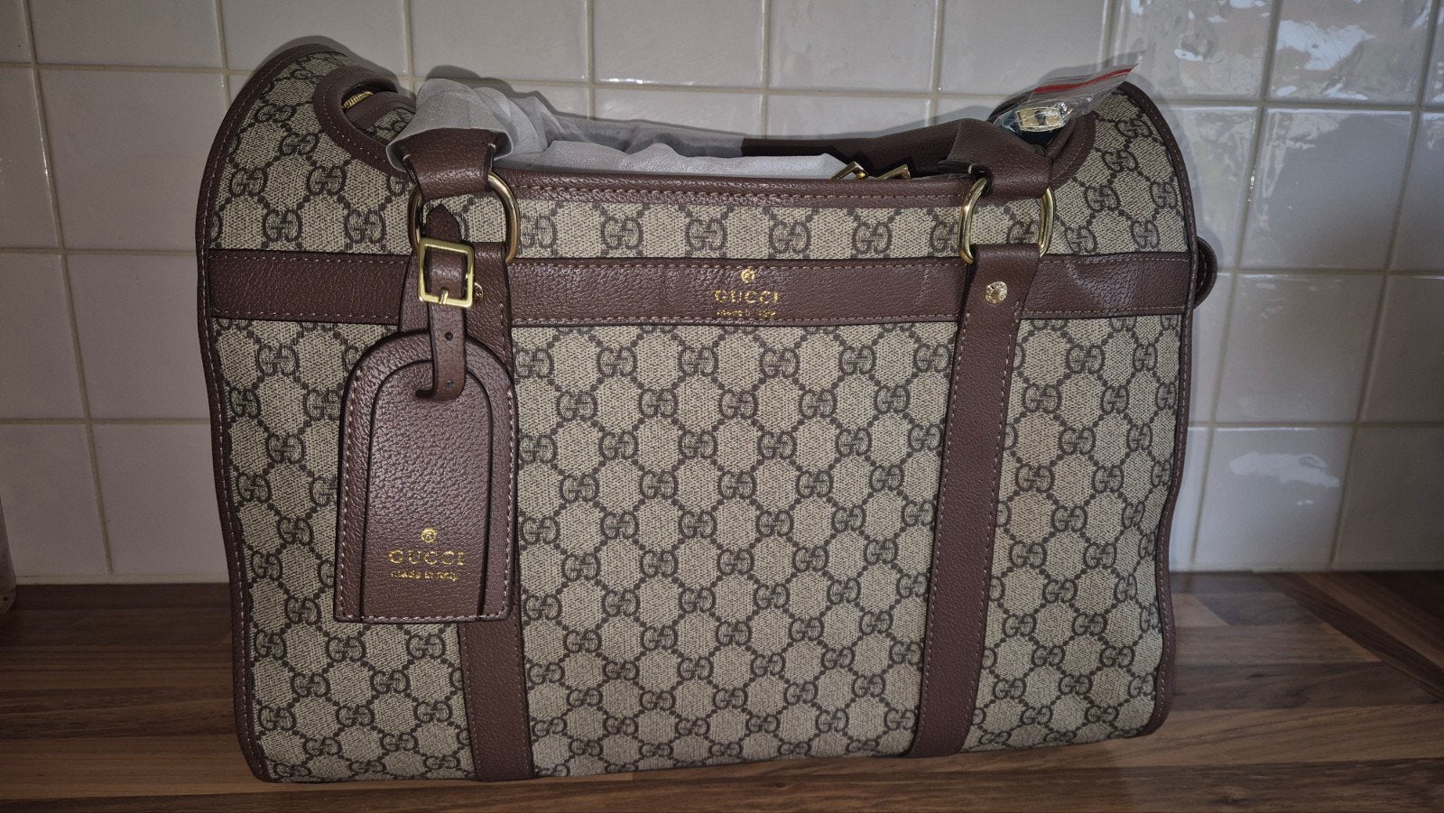 gucci reismand voor hand en of kat NIEUW, Ophalen of Verzenden, Nieuw