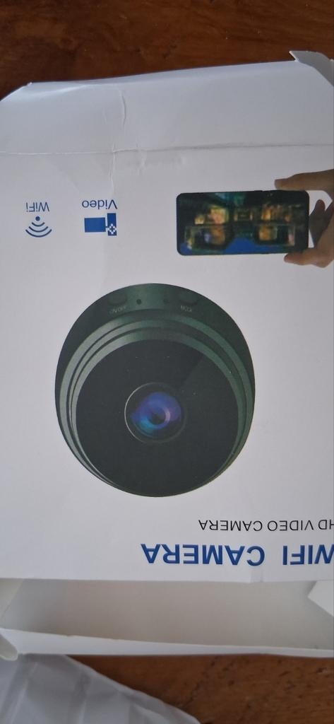 Nieuwe WiFi HD Video Camera - Compact en Draadloos, Ophalen of Verzenden, Nieuw, Binnencamera