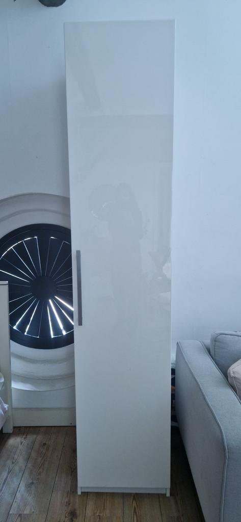 2x IKEA Pax kasten 50x58x236 met hoogglans deuren, Huis en Inrichting, Kasten | Kledingkasten, Ophalen, Kunststof, Gebruikt, Met deur(en)