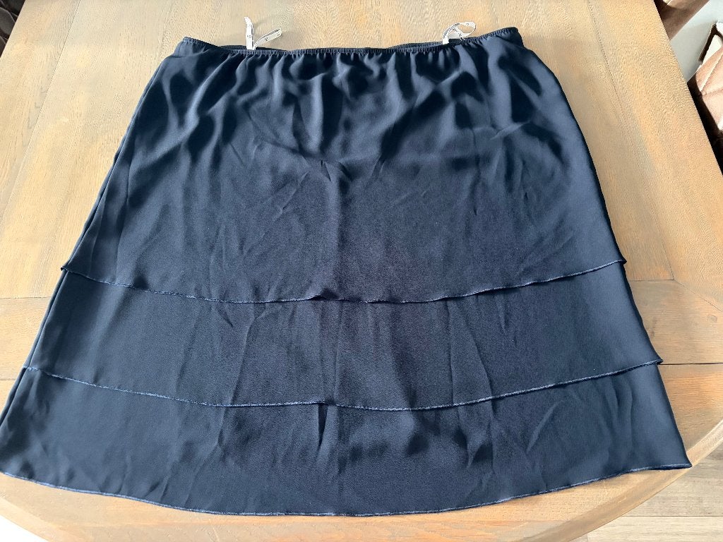 SOMMERMAN DONKERBLAUWE ROK maat 50 (gevoerd) WD014, Waddinxveen, Rok, Ophalen of Verzenden, Zo goed als nieuw