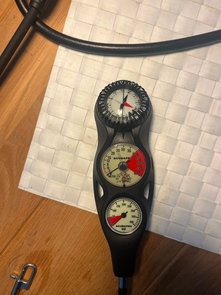 Scubapro 3 in 1 console, Ophalen, Zo goed als nieuw, Overige typen