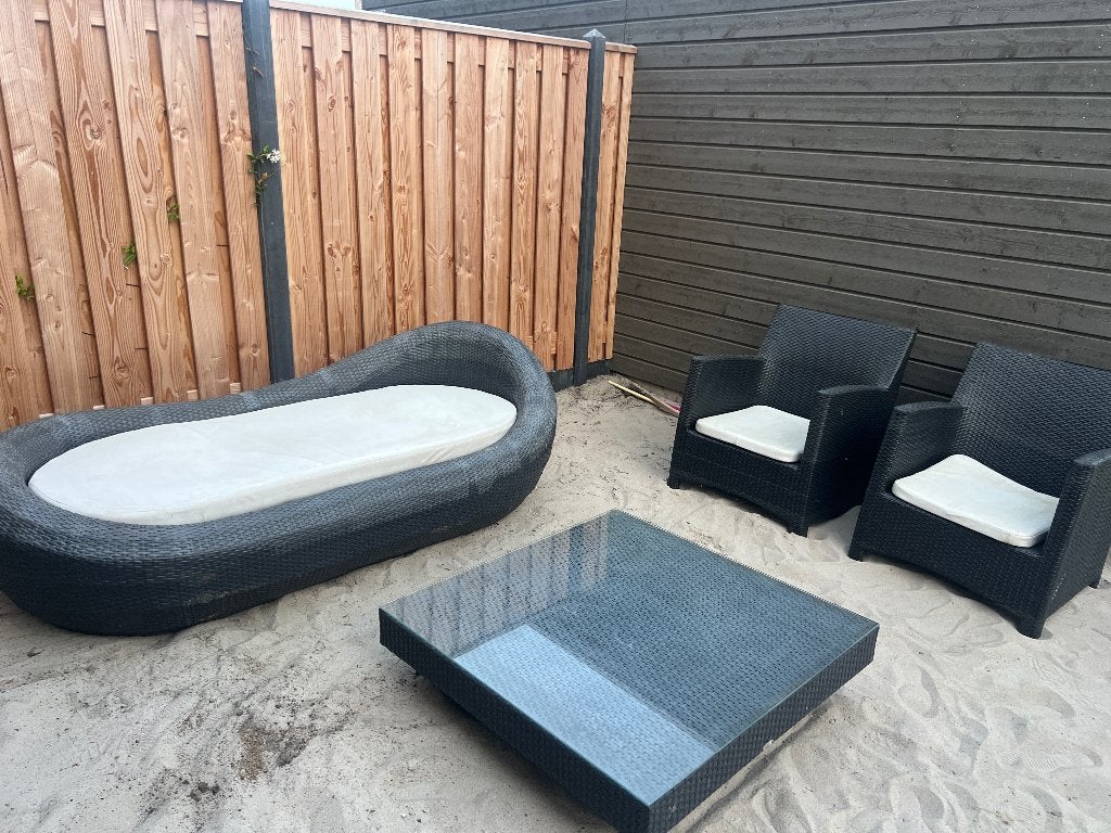 Kees Smit Loungeset, Tuin en Terras, Ophalen, Zo goed als nieuw, Wicker, Loungeset
