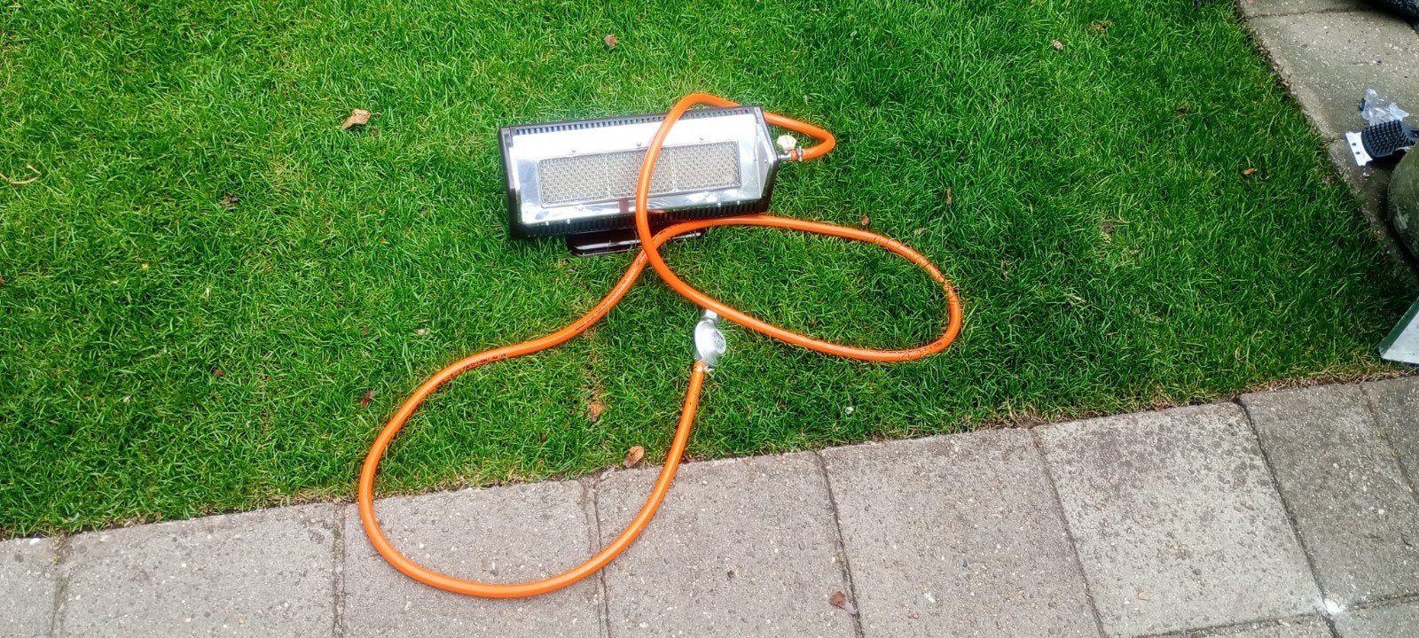 Camping kachel op gas met slang, Ophalen of Verzenden, Gebruikt, Gas, Vloer