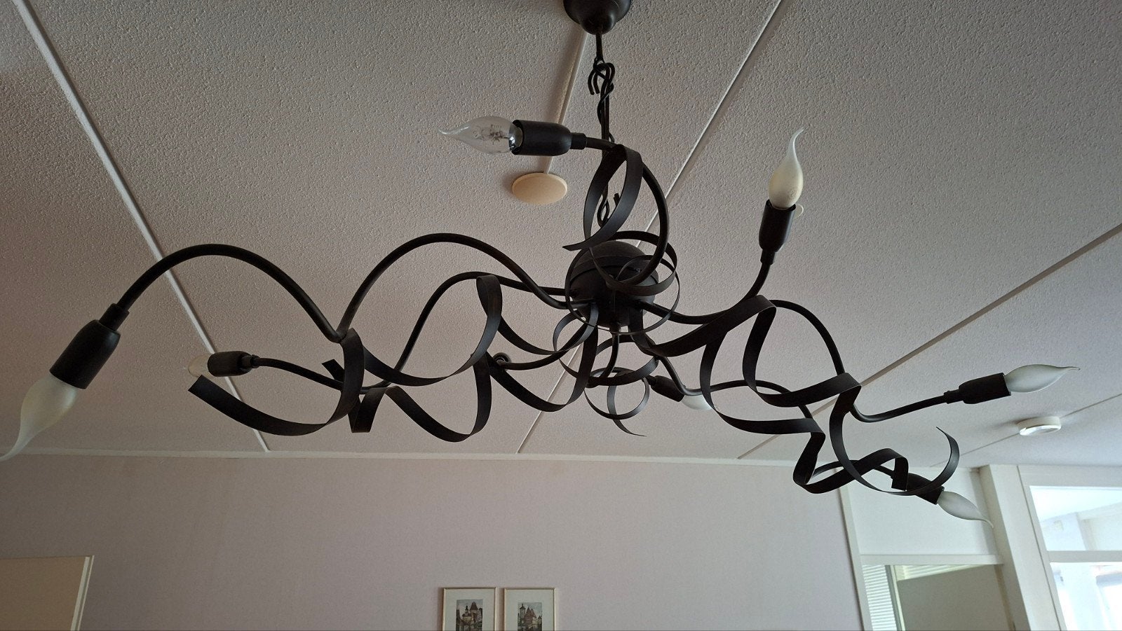 Kamerlamp - 120x70 cm, Huis en Inrichting, Ophalen, Gebruikt, Metaal, E14 (klein)