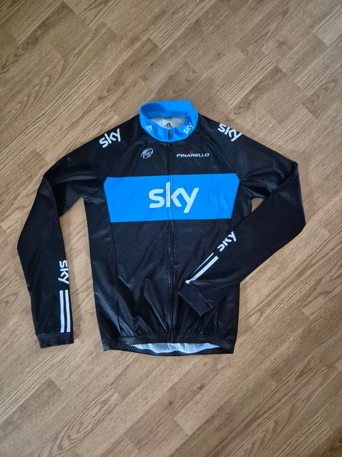 Wielertrui • Profploeg Sky • Adidas • M, Ophalen of Verzenden, Zo goed als nieuw, Kleding