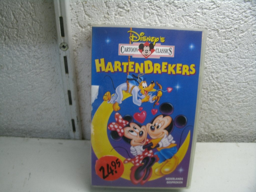 vhs 9a harten brekers, Cd's en Dvd's, Alle leeftijden, Ophalen of Verzenden, Zo goed als nieuw