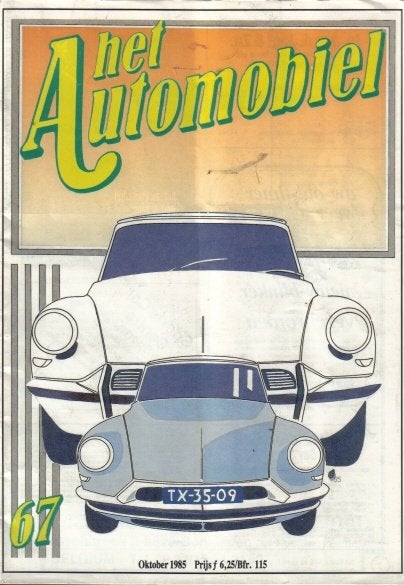 Automobiel 67 1985 : Citroen ID 19 - Singer SMX - Hino Motor, Boeken, Ophalen of Verzenden, Gelezen, Algemeen