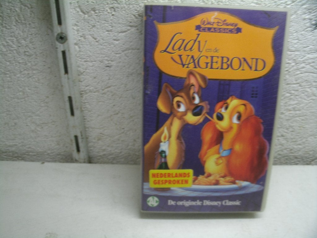 vhs 203a lady en de vagebond classics ned gespr, Cd's en Dvd's, VHS | Kinderen en Jeugd, Alle leeftijden, Ophalen of Verzenden