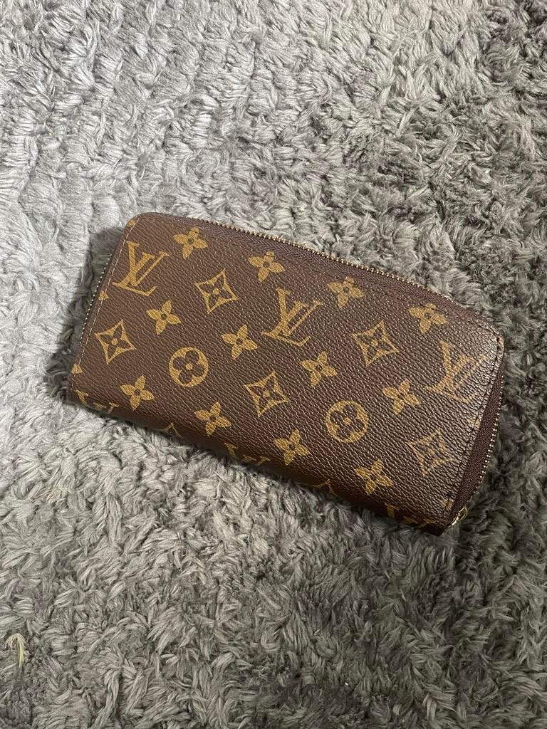 Louis zippy portomonee, Sieraden, Tassen en Uiterlijk, Portemonnees, Gebruikt, Overige merken, Bruin, Leer, Ophalen of Verzenden