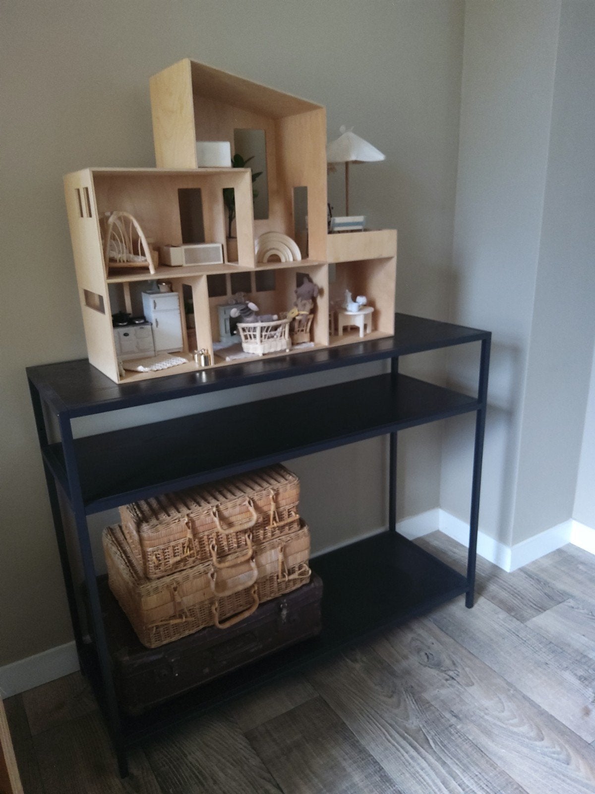 Sidetable, Ophalen, 25 tot 50 cm, Rechthoekig, 100 tot 150 cm