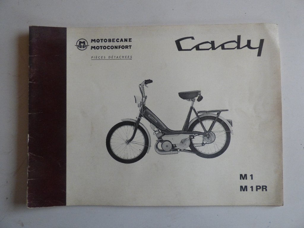MOTOBECANE MOTOCONFORT CADY TYPE M1 / M 1PR ONDERDELENLIJST, Ophalen of Verzenden, Gebruikt
