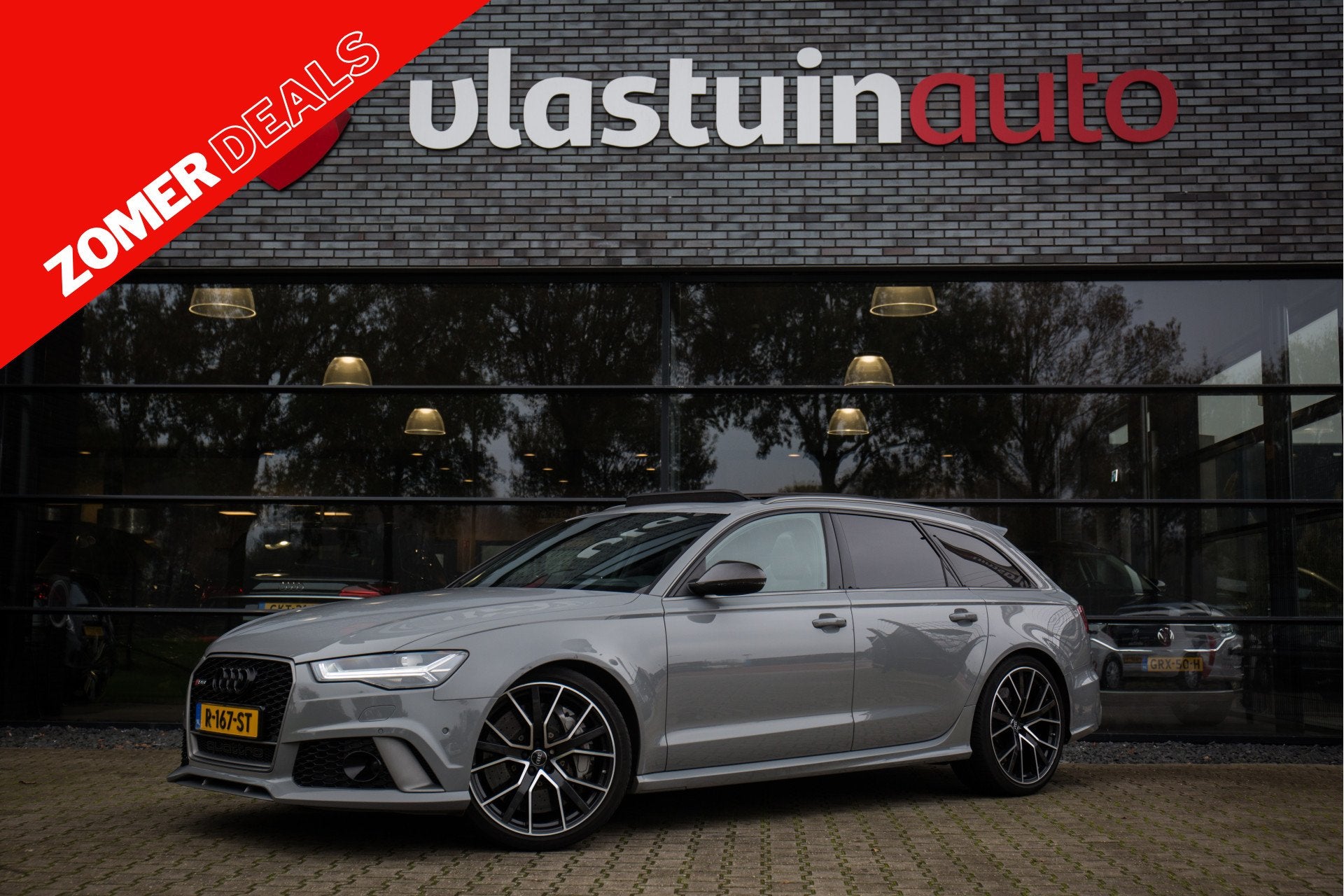 Audi RS6 Avant 4.0 TFSI Quattro Performance , Milltek, Keram, Gebruikt, 4 stoelen, 3993 cc, Adaptive Cruise Control