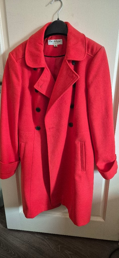 Mantel met 8 knopen, Kleding | Dames, Maat 38/40 (M), Ophalen of Verzenden, Zo goed als nieuw, Miss Selfridge