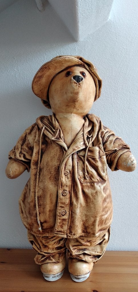 Oude beren o.a. Yetta Bear/jasje E-J Bear/leren beer, Antiek en Kunst, Antiek | Speelgoed, Ophalen of Verzenden