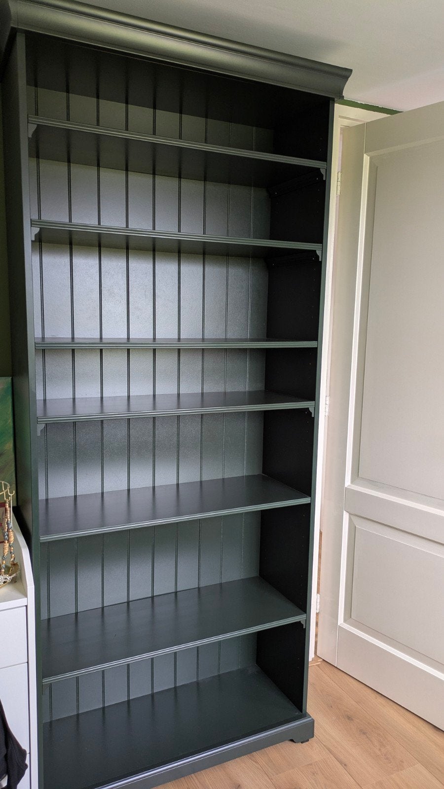 Liatorp boekenkast | Groen, Ophalen, Met plank(en), 200 cm of meer, 50 tot 100 cm
