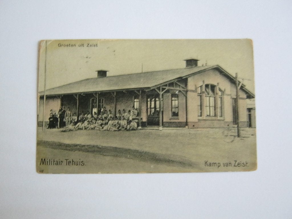 Ansichtkaarten Nederland, TC 9-90 Groeten uit Zeist Militair, Ophalen of Verzenden, Voor 1920, Gelopen, Utrecht