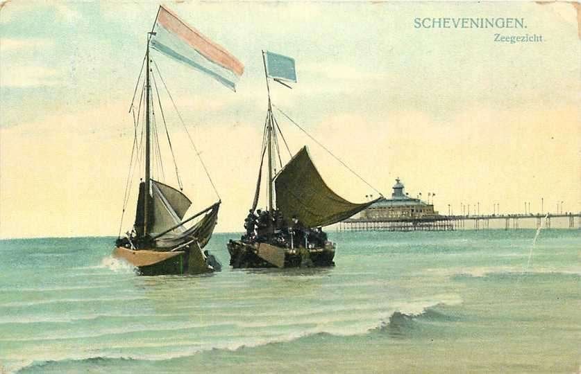 300-265-013 Scheveningen Zeegezicht, Verzenden, Voor 1920, Zuid-Holland