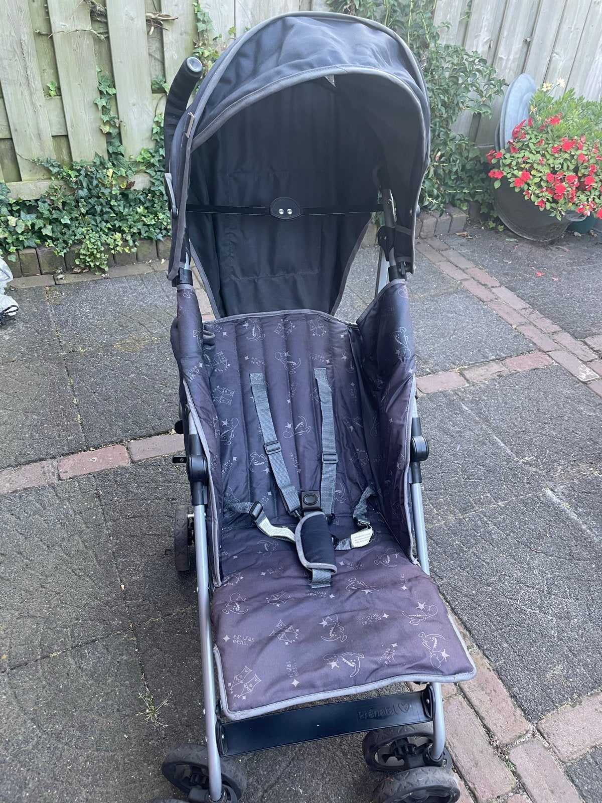 Compacte buggy met zonnekap en verstelbare rugleuning, Ophalen, Gebruikt, Overige merken, Verstelbare rugleuning