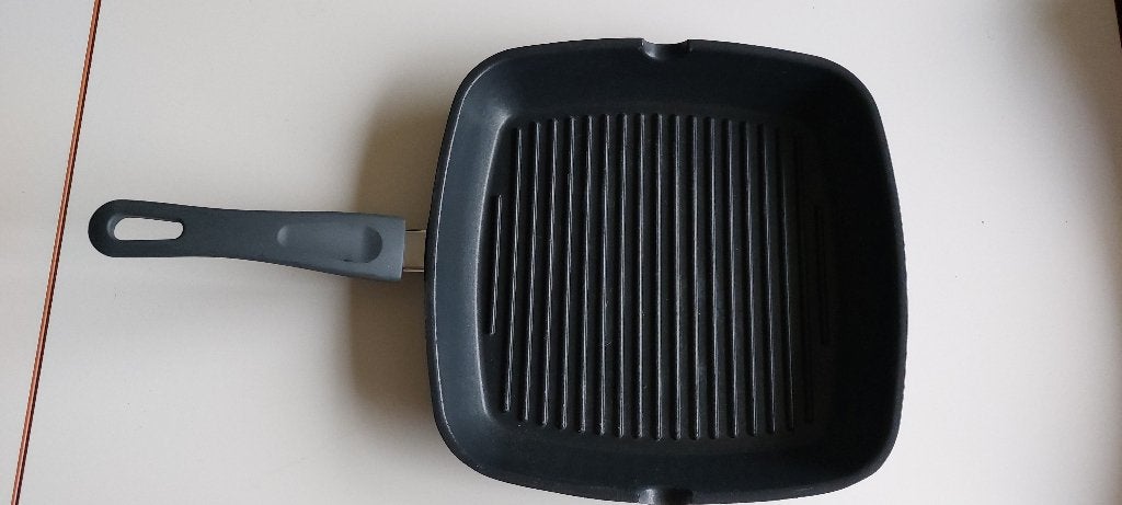 Grillpan Ikea 28 cm, Koekenpan, Gebruikt, Antiaanbaklaag, Aluminium