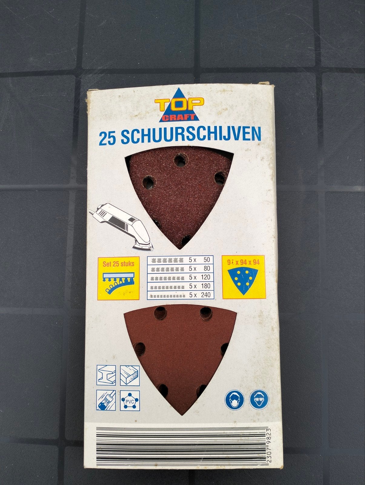 25 Schuurbladen voor Deltaschuurmachine - Top Craft, Ophalen, Nieuw, Overige typen