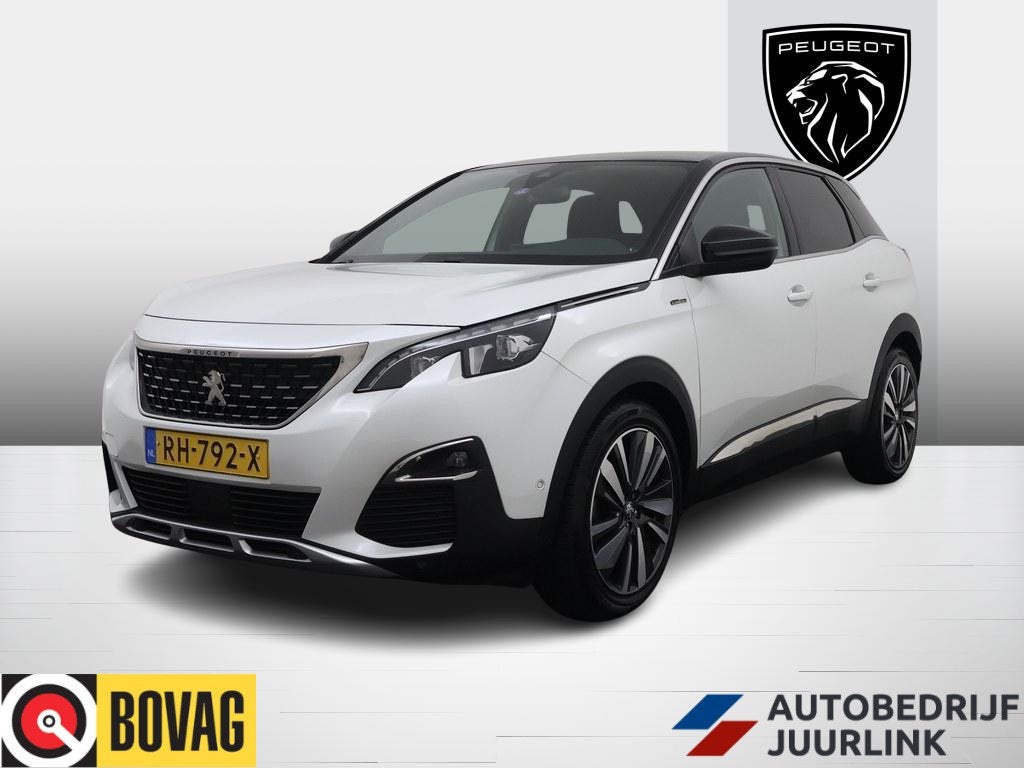 Peugeot 3008 1.2T 130PK GT Line Trekhaak/Ecc/Camera/Led/CarP, Auto's, Gebruikt, Euro 6, 1199 cc, Parkeersensor