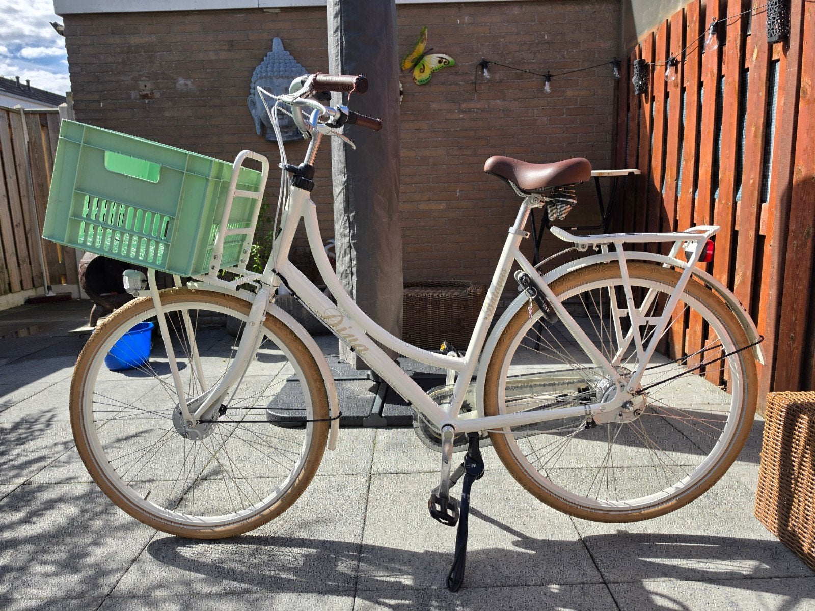 Nette Batavus transportfiets dames 7 versnellingen, Fietsen en Brommers, Ophalen, Versnellingen, Batavus, Trommelrem