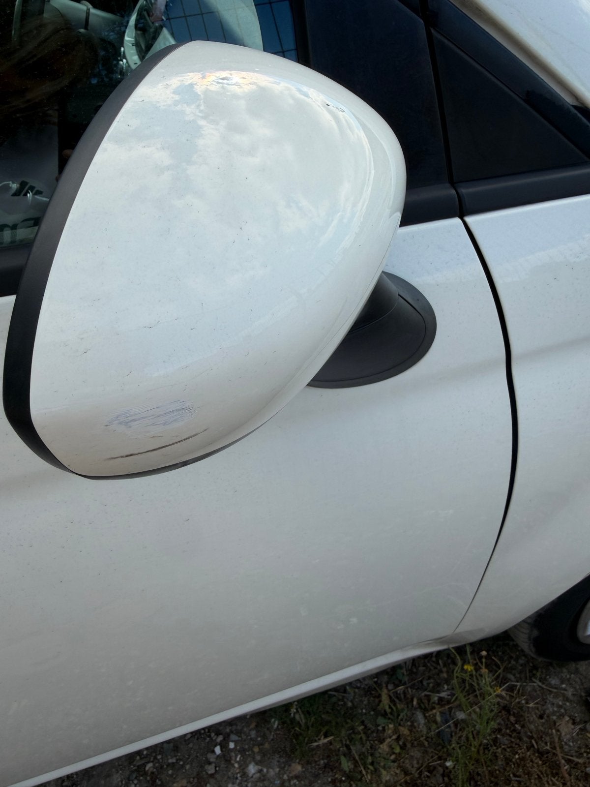 Fiat 500 Spiegelkap Rechtsvoor - Gebruikt, Ophalen of Verzenden, Gebruikt, Fiat