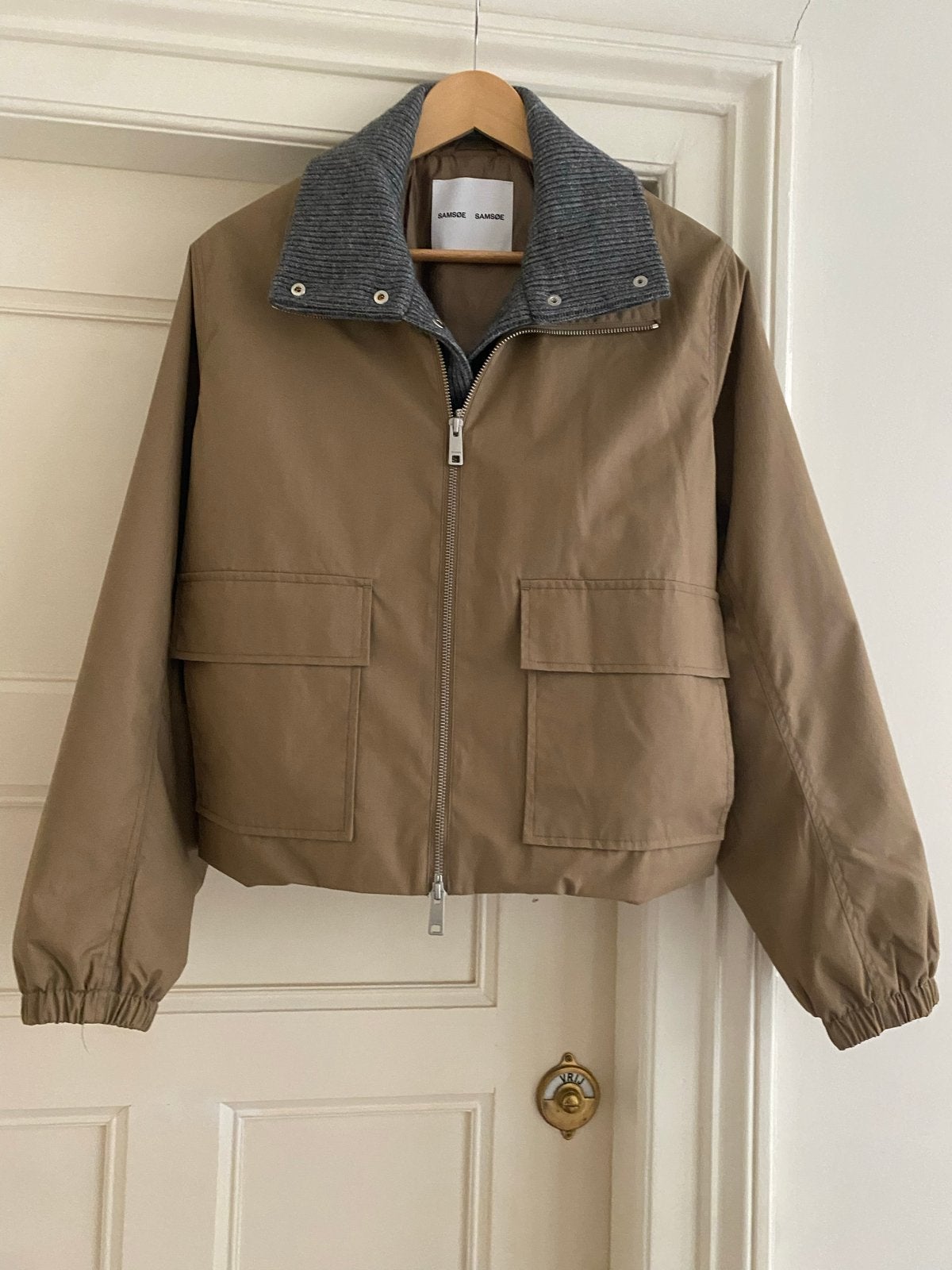 Samsøe Samsøe jas maat M nieuwprijs 280 ,- ( nieuw !!!!, Ophalen of Verzenden, Nieuw, Maat 38/40 (M), Bruin