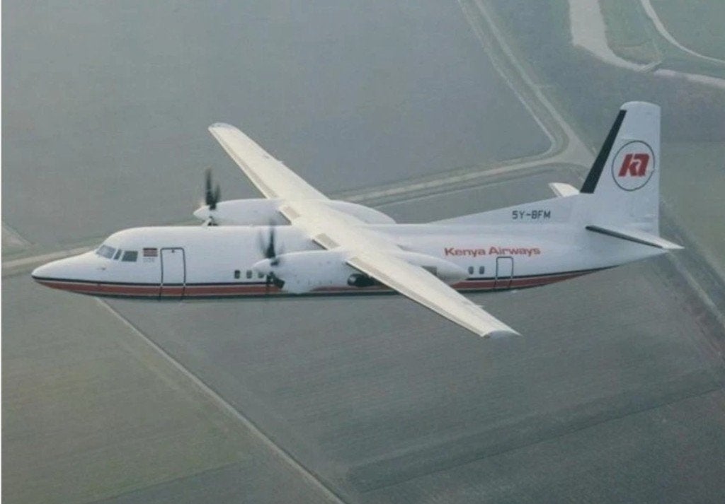 Kenya Airways Fokker 50 ansichtkaart, Ophalen of Verzenden, Nieuw, Kaart, Foto of Prent
