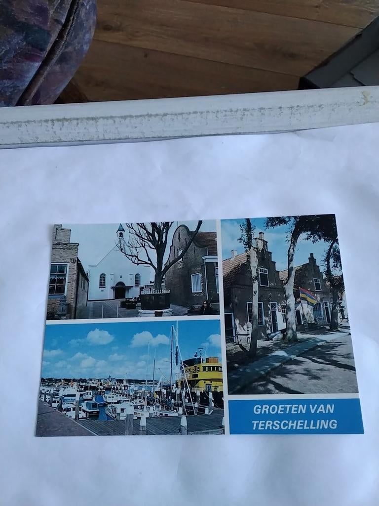 GROETEN van TERSCHELLING, Ophalen of Verzenden, 1960 tot 1980, Waddeneilanden