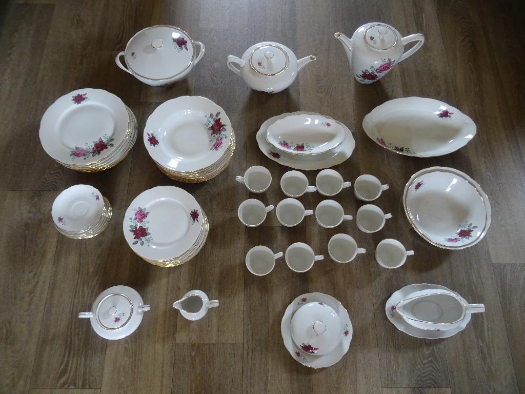 73-Delig MZ Czechoslovakia servies, vintage, Antiek en Kunst, Ophalen